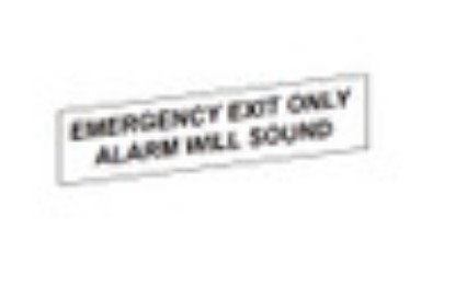 Picture of 969122 Alarm Kit Sign