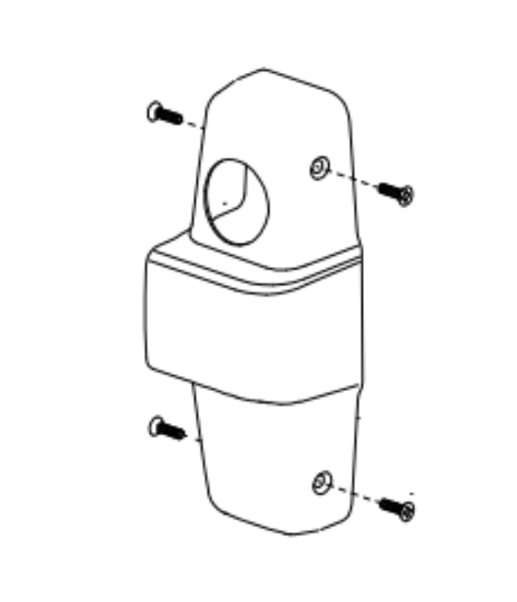 Picture of 050558, 98/9975-2 LHR Center Case Cover Kit (Old Style -2)