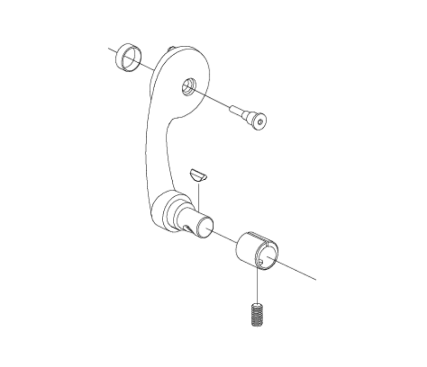 Picture of 050137, 5547–F/75–F LH Lever Arm Kit