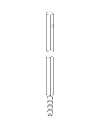 Picture of 051707, 5547WDC Extension Rod Kit 8'–10' Door