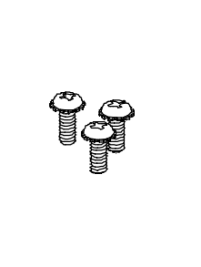 Picture of 090061, 98/9947, 33/3547A, 94/9547, 7547 Latch Brkt Mtg. Screw (Door) Pkg/6