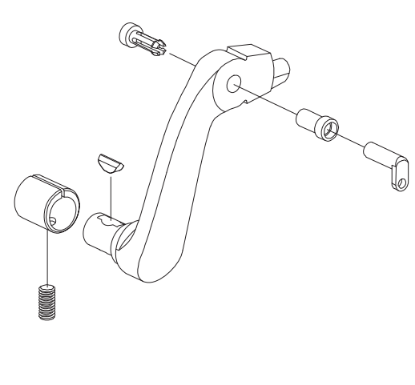 Picture of 050440, 88-F Rim RH Lever Arm Kit