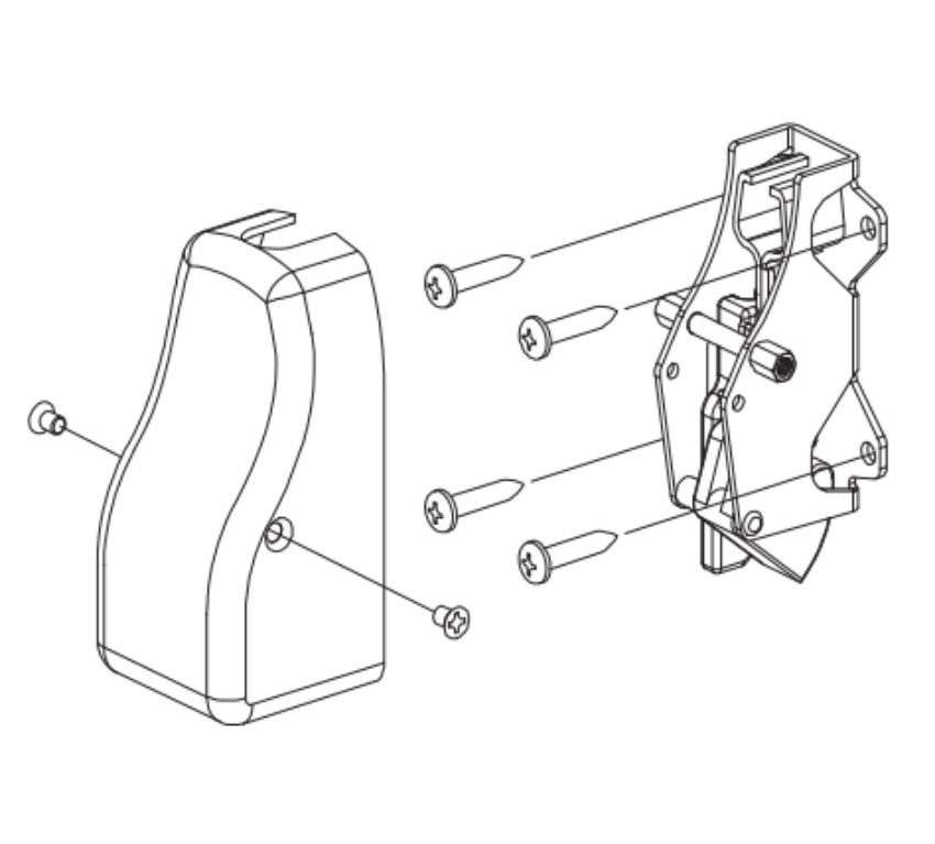 Picture of 050467, 8827 LR Bottom Latch Kit, With Cover