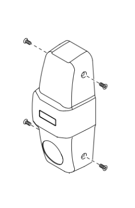 Show details for CC-CVR-2SI-98/9949 Center Case Cover Kit, Double Cylinder, Security Indicator, For 99/9849 CVR Device Picture of CC-CVR-2SI-98/9949 Center Case Cover Kit, Double Cylinder, Security Indicator, For 99/9849 CVR Device