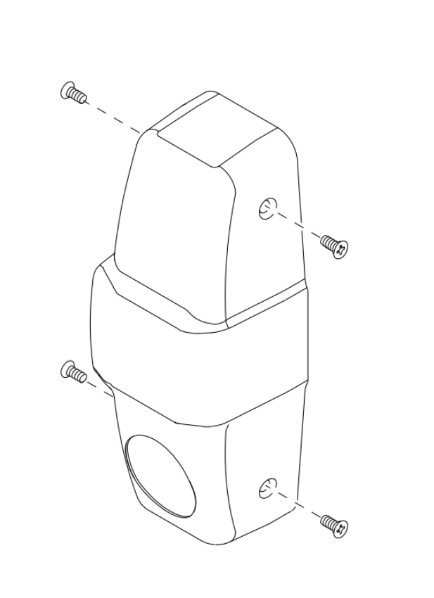 Picture of CC-CVR-2-98/9949 Center Case Cover Kit, Double Cylinder, For 99/9849 CVR Device