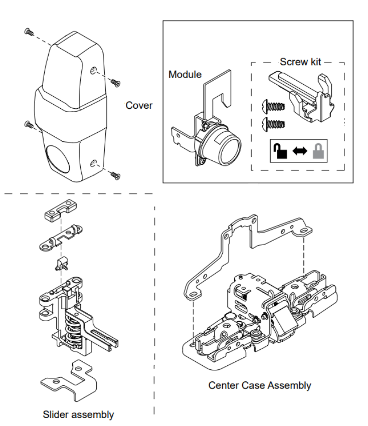 Picture of 2KIT-2-98/9975, 98/9975-2 Double Cylinder Conversion Kit