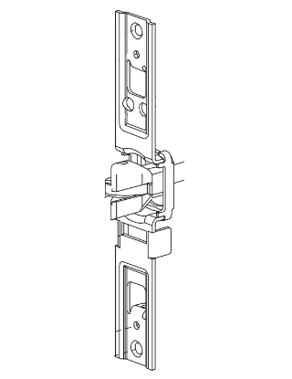 Picture of 109773, 7500 Latchbolt and FaceplateSub-Assembly