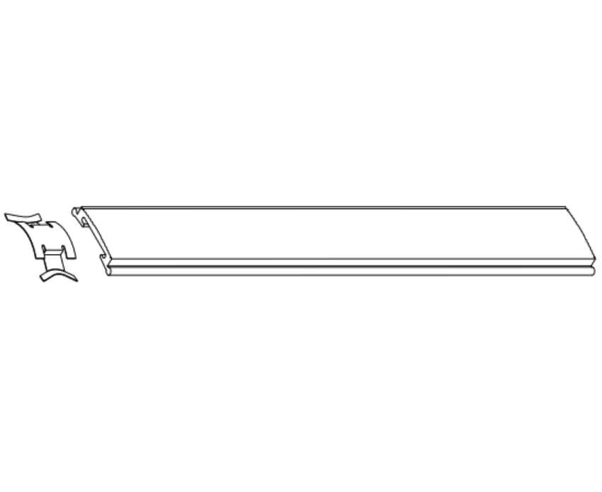 Picture of 48009455, 78 Fire or Less Dogging Cover Plate Kit fits 3' to 4'