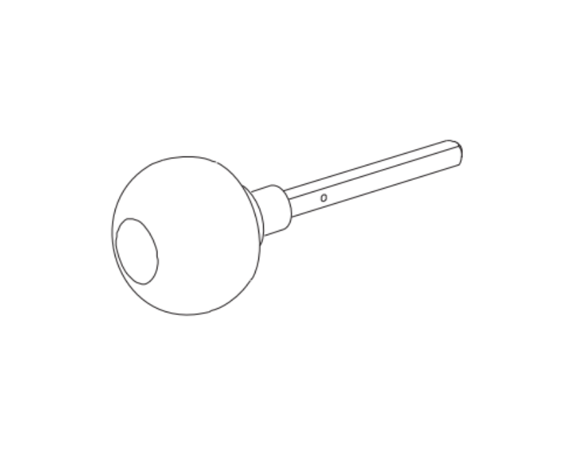Picture of 110544, 606K/880K Orbit Knob Assembly