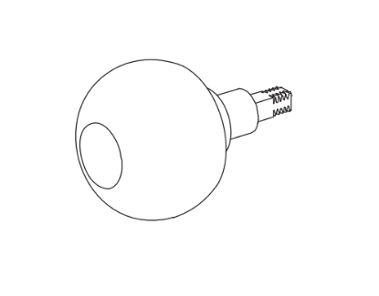 Picture of 110547, 606K/880K Orbit Knob Assembly (DT)