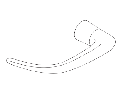 Picture of 044006, ME1RH Lever Kit - 996 RMV L/L-BE