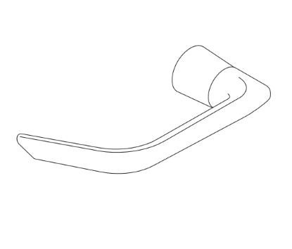 Picture of 044008, ME2RH Lever Kit - 996 RMV L/L-BE