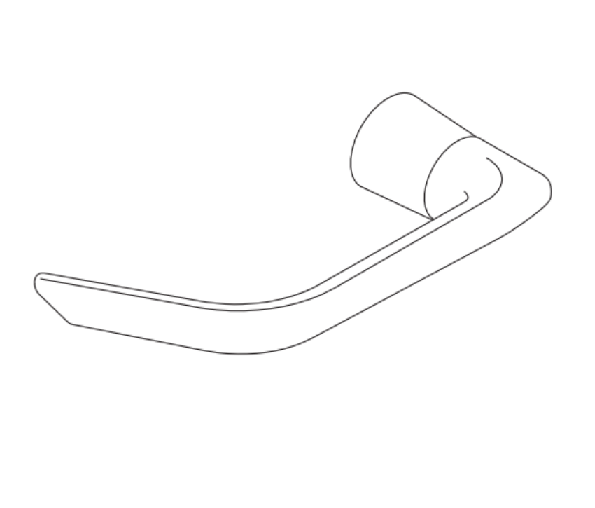 Picture of 044008, ME2RH Lever Kit - 996 RMV L/L-BE