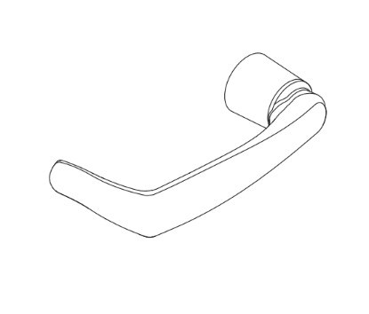 Picture of 114833, M83 Lever Kit - 996 RMV L/L-BE