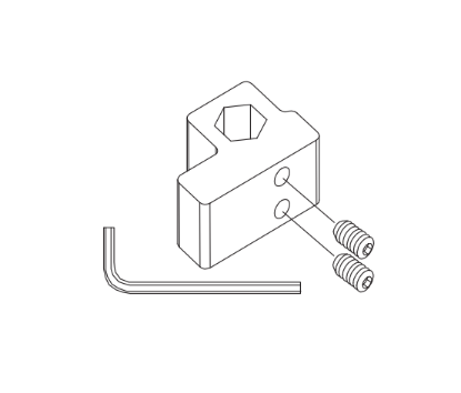 Picture of 109115, Rod Member Kit 2-1/4" Door, Model 376