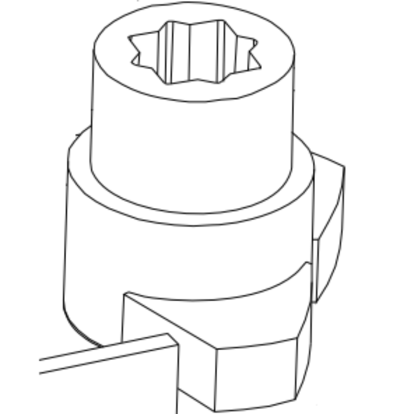 Picture of 970862, E7500 Lever Spacer