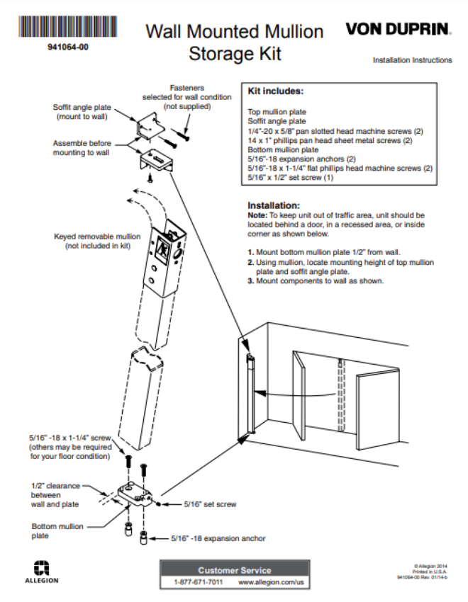 Picture of MT54 (050581) Wall Mounted Storage Kit