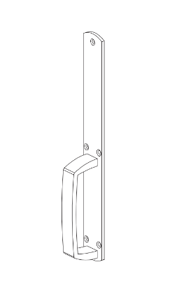 Picture of 609DT Grade 1 Pull Trim, Dummy Function, Non-Handed