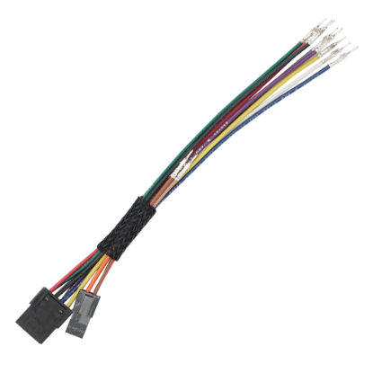 Show details for CON-6P, 6" Wire Harness, Molex Connector On One End, Crimped Pins On The Other End Picture of CON-6P, 6" Wire Harness, Molex Connector On One End, Crimped Pins On The Other End