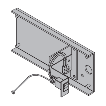 Picture of 9130-3351-1 Switch Bracket 29"