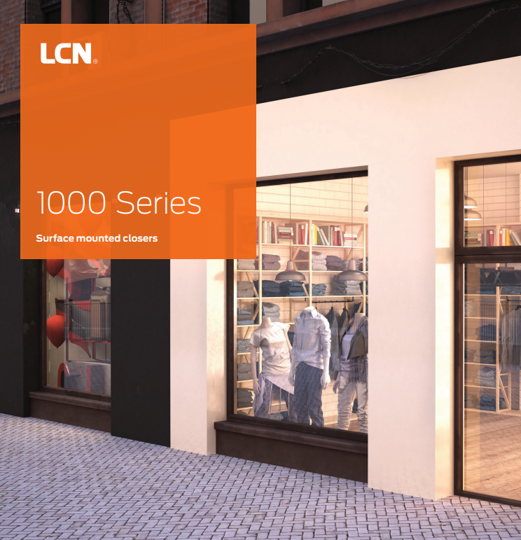 1000 Series Surface Mounted Closers