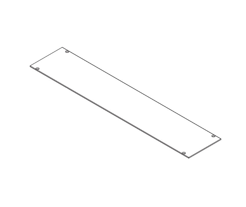 Picture of 2810-511 Dress Plate Extrusion Only