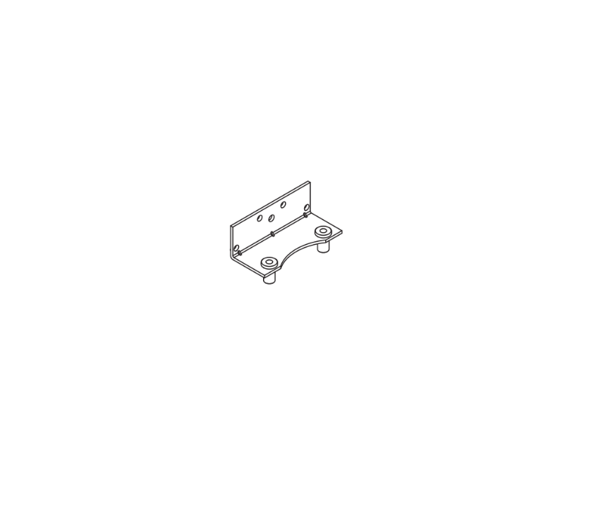 Picture of 9560-375 Mounting Bracket - 3 3/4"