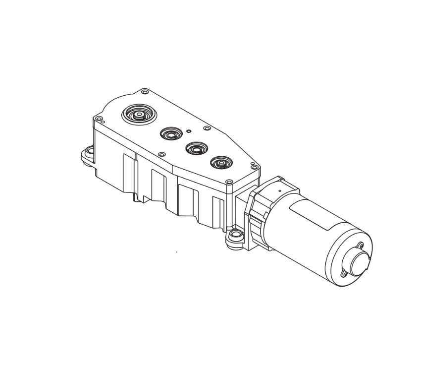 Picture of 9560-3454 Motor Gearbox