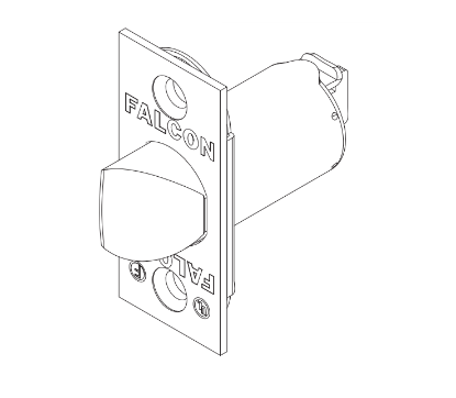 Picture of 23981111, T Series 2-3/8" Springlatch