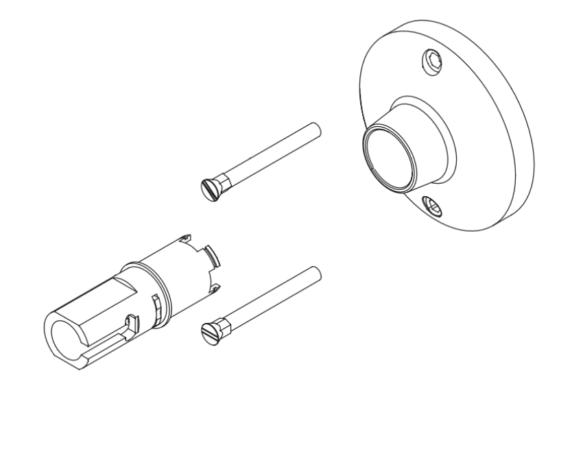 Picture of A30749-060-00, Insert and spindle assembly, outer, 6-pin