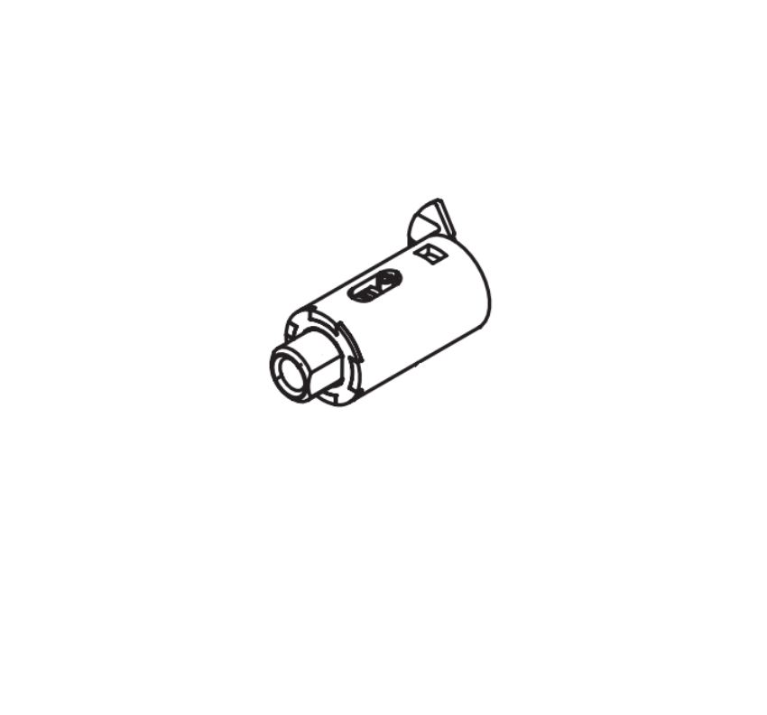 Picture of A30915-001-00, Key spindle assembly T571 IC/FSIC