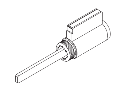 Show details for Falcon A23161-07, 6-pin Key in Lever Cylinder w/ G Keyway for RU/T Series (T571 inside) Picture of Falcon A23161-07, 6-pin Key in Lever Cylinder w/ G Keyway for RU/T Series (T571 inside)