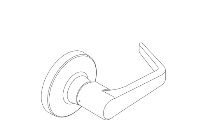 Picture of 030742-000 T Series Closed Dane Lever