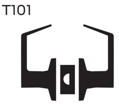 Picture of T101 Passage latchset