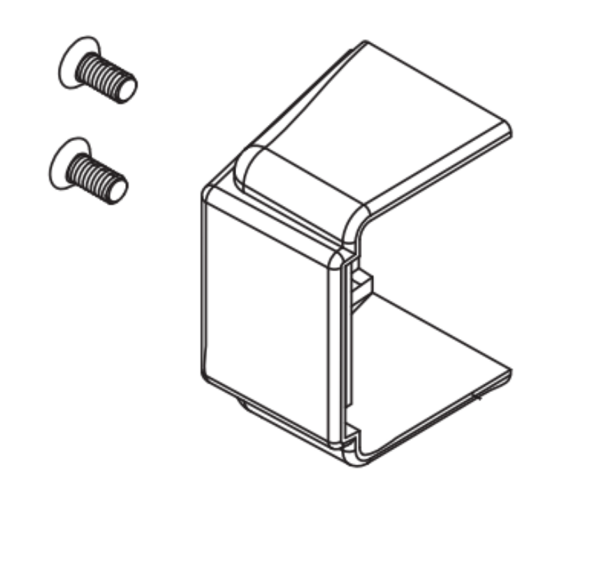 Picture of 650343, 19 Channel End Cap Kit (with screws)
