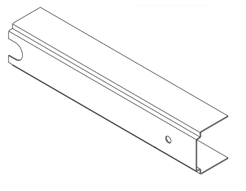 Picture of 650303, 19 Panic Hex Dogging Channel Cover 3'