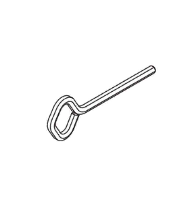 Picture of 650315, 25-V Mounting Pkg 1 3/4" – 2 1/4" Door