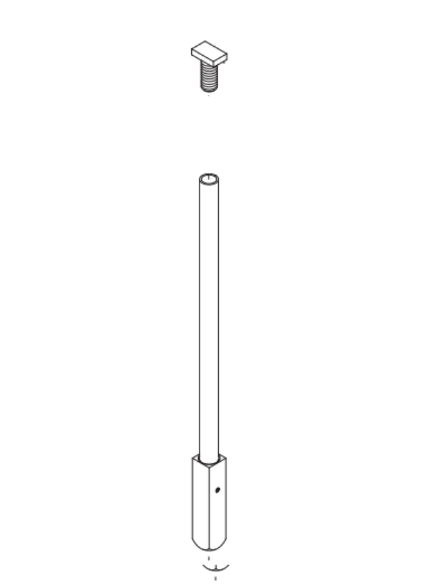 Picture of 610055, 25-V Bottom Rod Kit
