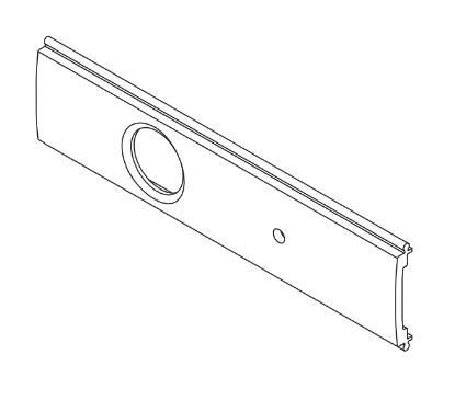 Picture of 650139, 24 Series KOR Channel Cover Plate 3'