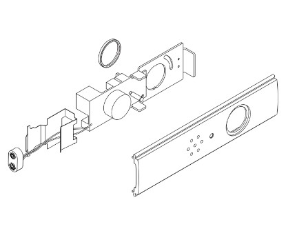 Picture of 650167, 25 Series Exit Alarm (EA) Kit 3'