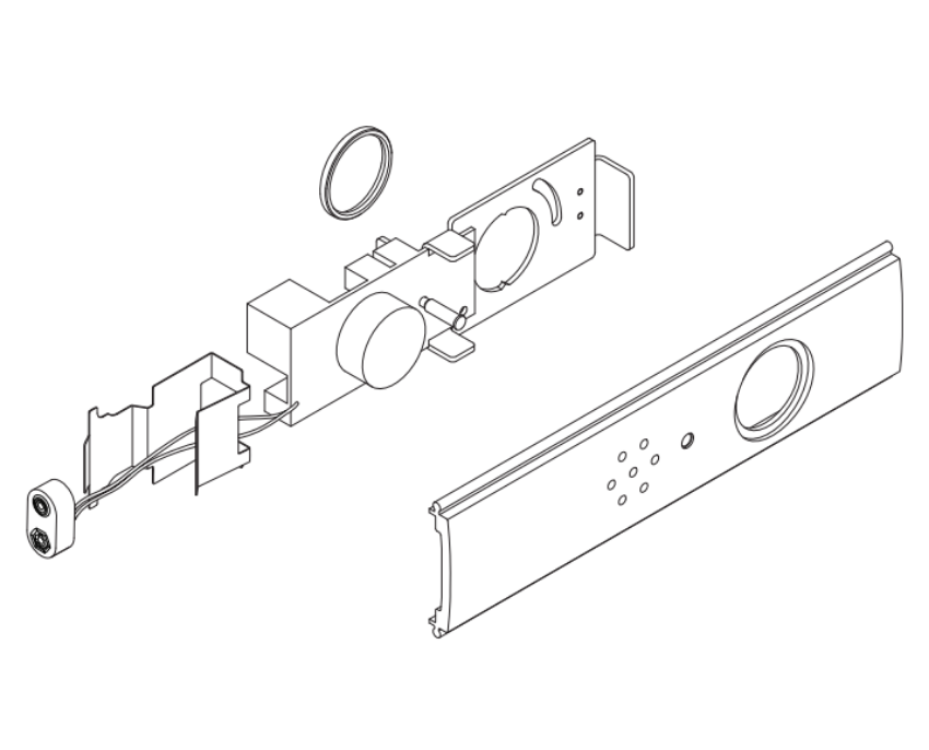 Picture of 650164, 24 Series Exit Alarm (EA) Kit 4'