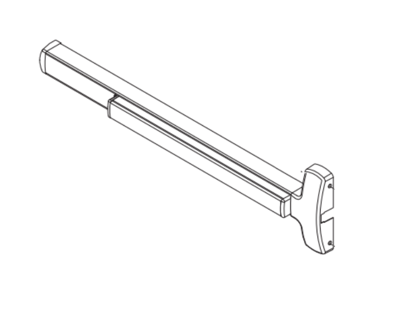 Picture of (F)24-V surface vertical rod exit device
