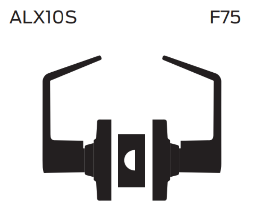 Picture of ALX10S Passage Latch Trim