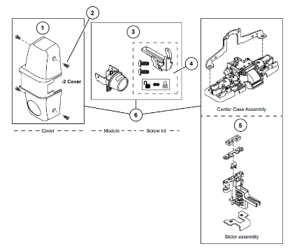 Show details for 2SIKIT-XP98/XP99-2 Double Cylinder Option Conversion Kit Picture of 2SIKIT-XP98/XP99-2 Double Cylinder Option Conversion Kit