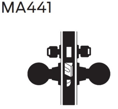 Picture of MA441 - Classroom security lock