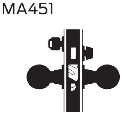 Picture of MA451 - Hotel guest lock