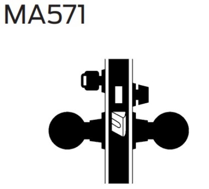 Picture of MA571 - Dormitory or Exit lock