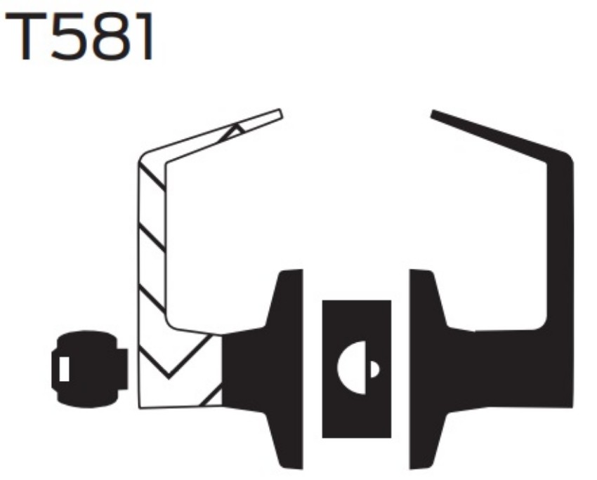 Picture of T581 - Storeroom lock